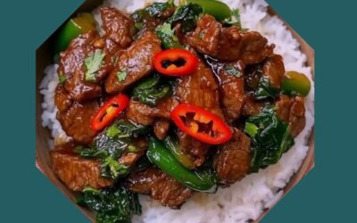 Slow Cooked Sticky Thai Feather Blade